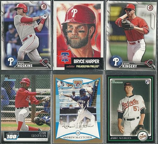 Philadelphia Phillies Rookie Gift Pack 2019 Topps Living #163 Bryce Harper Philadelphia Phillies Online Exclusive SP Print Run 8233 Andrew McCutchen Jake Arrieta Jean Segura Rhys Hoskins Scott Kingery