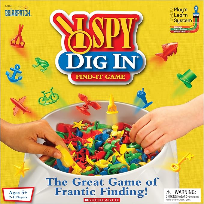 Briarpatch University Games I Spy Dig in Game Grades K+ (UG-06101)