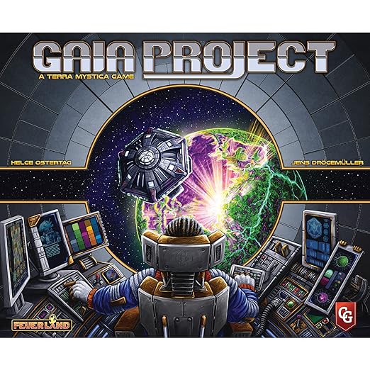 Gaia Project Board Game by Capstone Games – Strategy Space Exploration Game Terraforming &amp Space Colony Game Sci-Fi Faction Game for Adults 1-5 Players Advanced Strategy High Replay Value