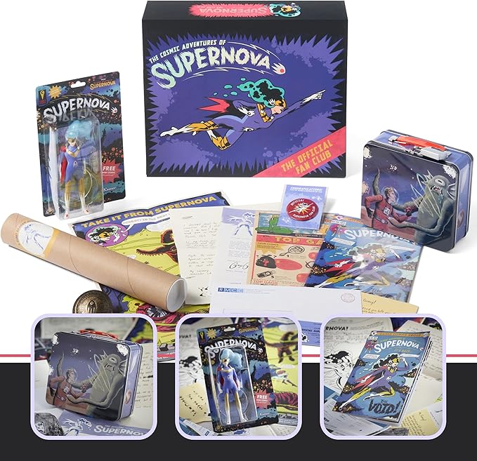 Hunt A Killer Supernova - Comic Book Mystery Game - for Fans of Sci-Fi &amp Puzzle Solving - Great for Game Night with Friends &amp Family or Date Night
