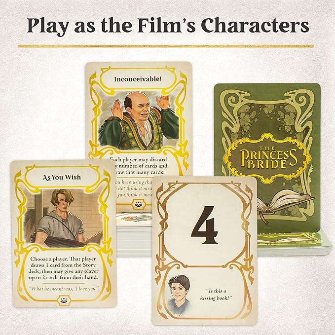 Ravensburger Princess Bride Adventure Book Game | Interactive and Engaging Gameplay for Fans of The Movie | for Ages 10 &amp Up