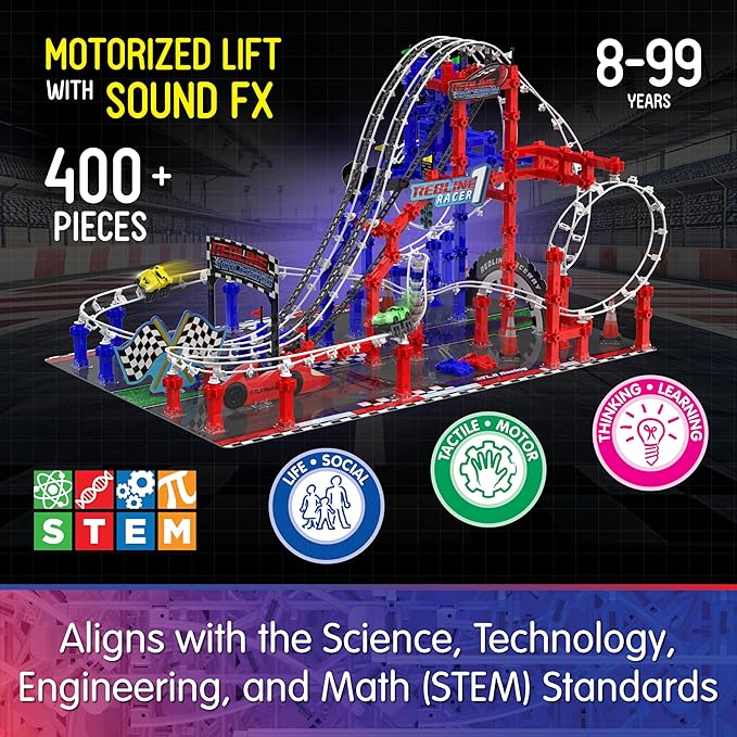 The Learning Journey - Techno Trax Redline Raceway - 400+ pc Set