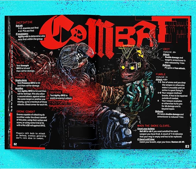 Free League Publishing CY_Borg Core Rulebook - Hardback Book SciFi Role Playing Game Medium Purple