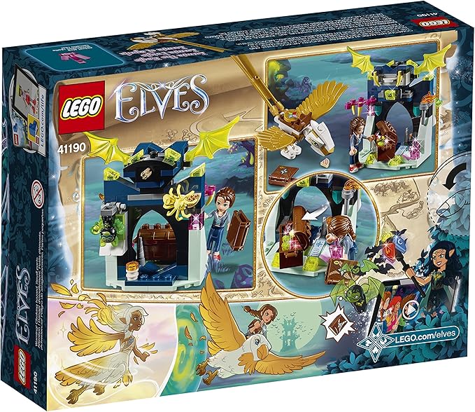 LEGO 6212137 Elves Emily Jones and The Eagle Getaway 41190 Building Kit