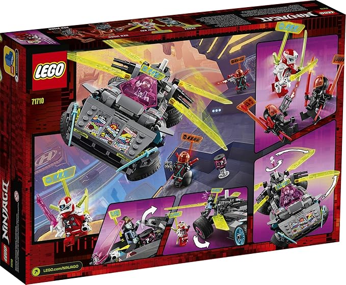 LEGO NINJAGO Ninja Tuner Car 71710 Toy Car for Kids Building Kit (419 Pieces)