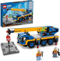 Lego 60324 City Off-Road Crane Crane and Truck Toy with Hooks Buildable Vehicle Toy for Boys and Girls from 7 Years Gift for Children and Fans of Construction Vehicles
