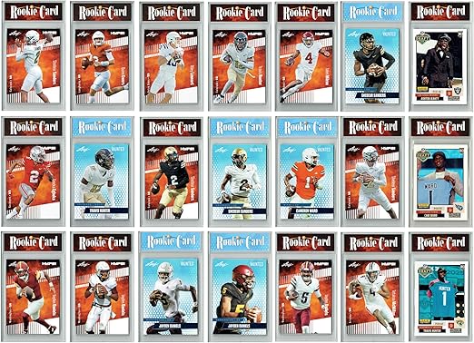 LOADED! 2025 Football Draft Collector's Box: 4 Certified Mint+ Rookie Cards - Cam Ward Ashton Jeanty Travis Hunter Tetaroia McMillan Jayden Daniels &amp More