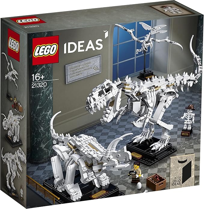 Lego Ideas Dinosaur Fossils Collector's Model 21320 Natural History Museum DisplayBuilding Toy