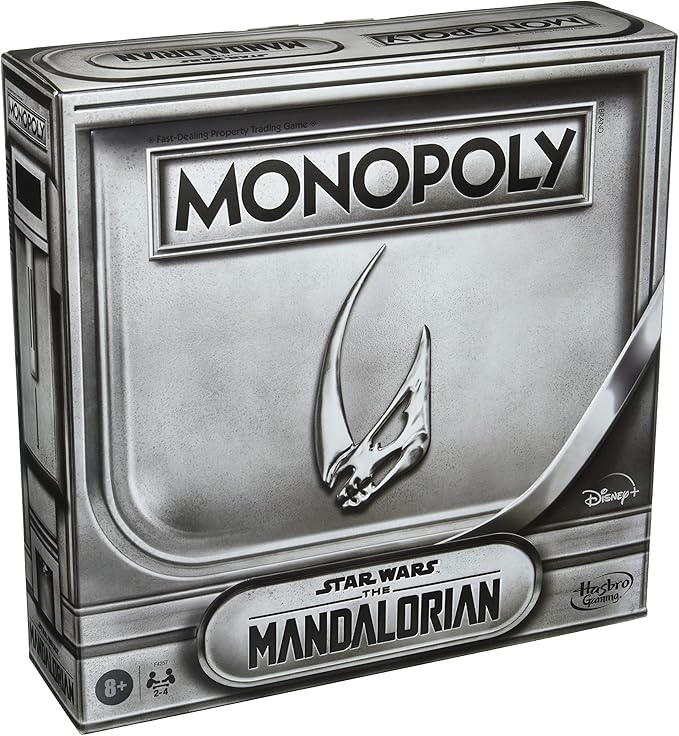 Monopoly: Star Wars The Mandalorian Edition Board Game Inspired by The Mandalorian Season 2 Protect Grogu from Imperial Enemies 2-4 players