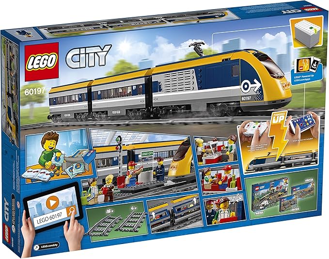 LEGO City Passenger Train 60197 Building Kit (677 Pieces)