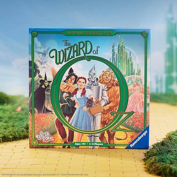 Ravensburger Wizard of Oz Adventure Book Game for Ages 10 &amp Up – Immersive Story-Based Gameplay | Detailed Miniatures | Ideal Gift for Brain Teaser Enthusiasts | Interactive Group Activity