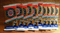 10 Packs of 1991 Enor NFL Hall of Fame Football Trading Cards