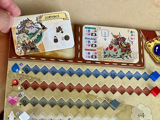 Sand by Devir Strategy Board Game for 1 to 4 Players and Ages 14+