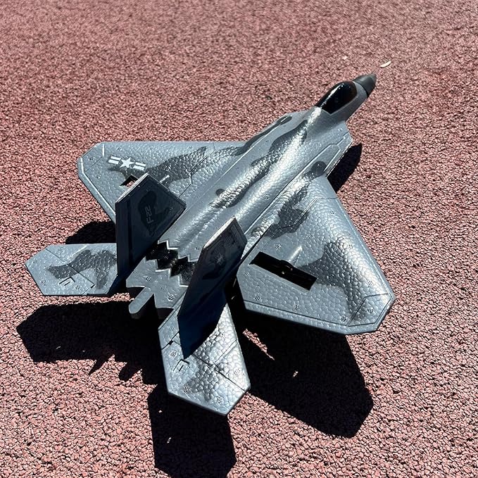 Rc Plane Jet Extra 3 Battery Remote Control Airplane 2025 Christmast Gift- New Planes Model Led Light Aircraft Fighter Army Toy with Easy to Flying Toys for Boys and Girls