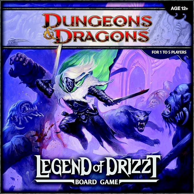 Wizards of the Coast Dungeons &amp Dragons: The Legend of Drizzt Board Game