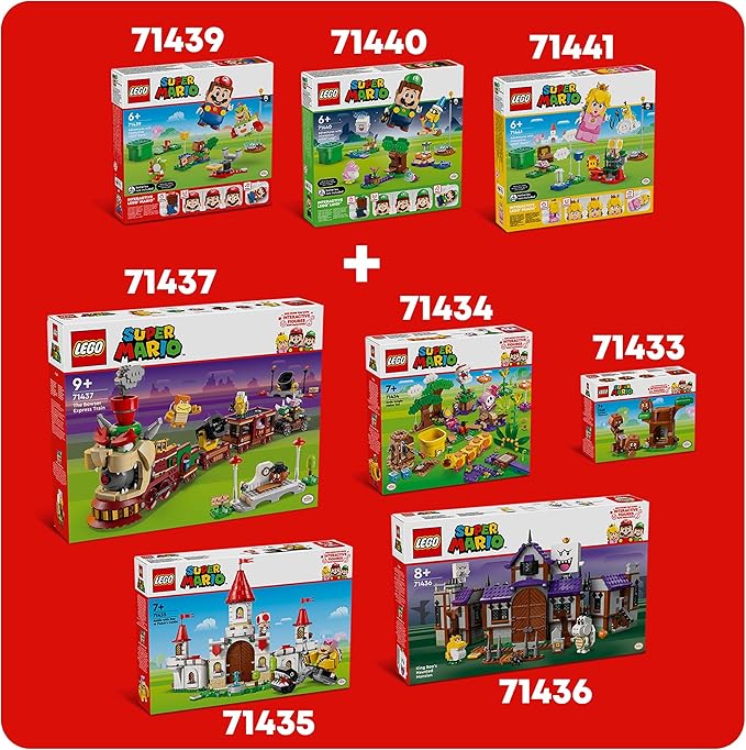 LEGO 71440 Super Mario Abenteuer mit dem interaktiven Luigi