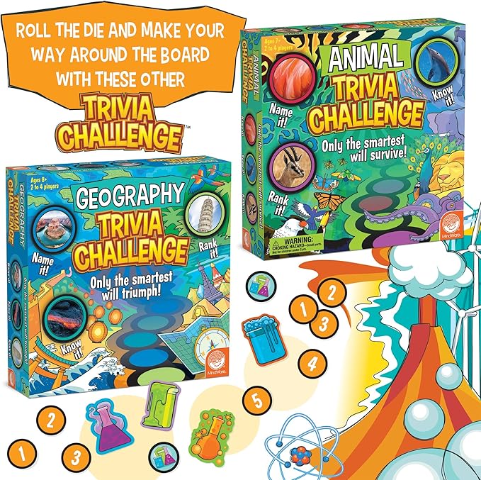 MindWare Science Trivia Challenge Game – Educational &amp Fun Game for Families &amp Kids Ages 7 &amp Up