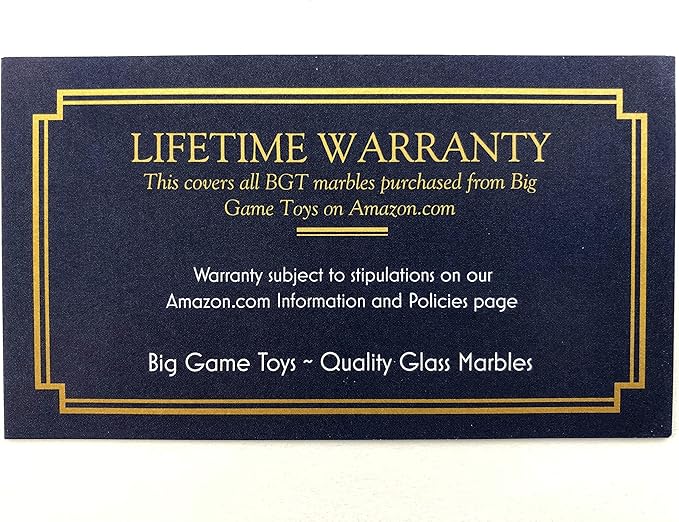 Big Game ~30 Large 1 (25mm) Replacement Solid Glass Marbles for Chinese Checker Aggravation Wahoo Dirty Marbles Board Game (5 of Each Color)