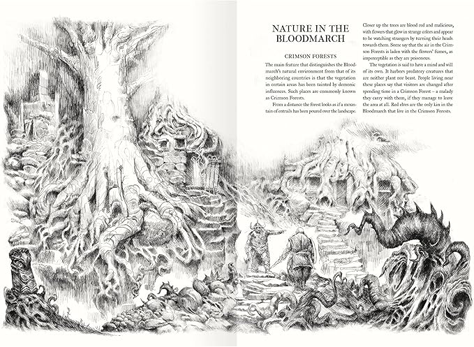Free League Forbidden Lands: The Bloodmarch - Hardcover Expansion RPG Book Free League Publishing Expands The Forbidden Lands World In A New Area New Campaign Role Playing Game