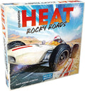 Asmodee Heat: Rocky Roads Board Game Expansion - 2 New Tracks 1966 Championship Season Sliding Skirts Mechanic &amp New Cards Strategy Game for Kids &amp Adults Ages 10+ 1-7 Players 60 Min Pla