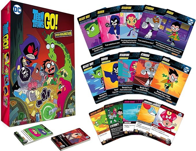 Cryptozoic Entertainment Teen Titans Go DBG Board Game