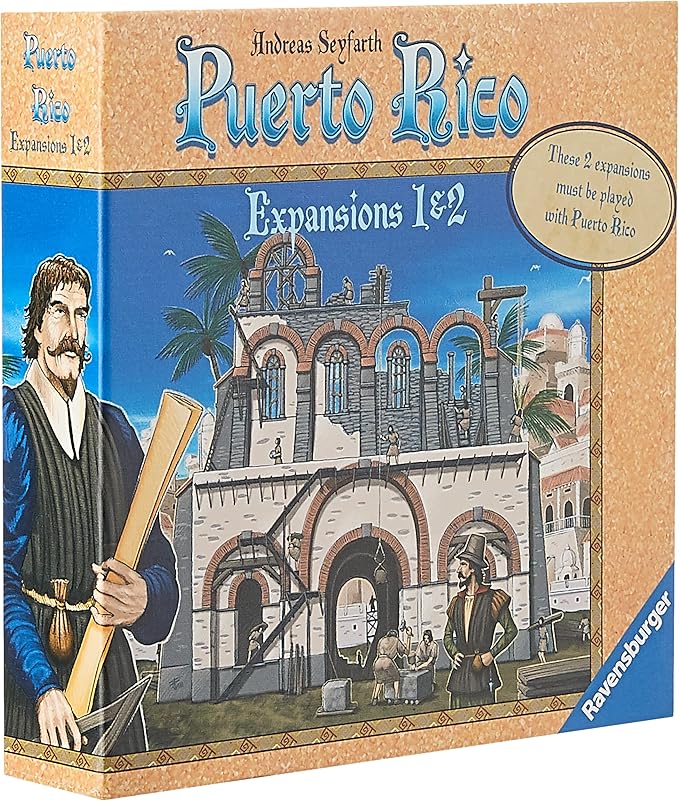 Rio Grande Games RIO565 Puerto Rico Expansions 1 &amp 2