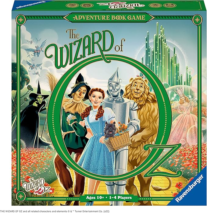 Ravensburger Wizard of Oz Adventure Book Game for Ages 10 &amp Up – Immersive Story-Based Gameplay | Detailed Miniatures | Ideal Gift for Brain Teaser Enthusiasts | Interactive Group Activity