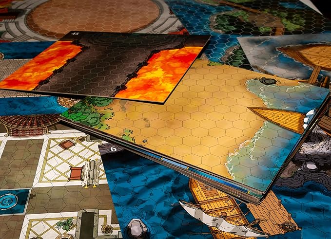 Gathering Darkness (Core Game) Tabletop Roleplaying App-Assisted Game Master Open Hero Creation System with 100+ Hours of Adventure 1 to 4 Players for Ages 13 and Up