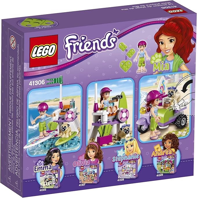 LEGO Friends Mia's Beach Scooter 41306 Building Kit