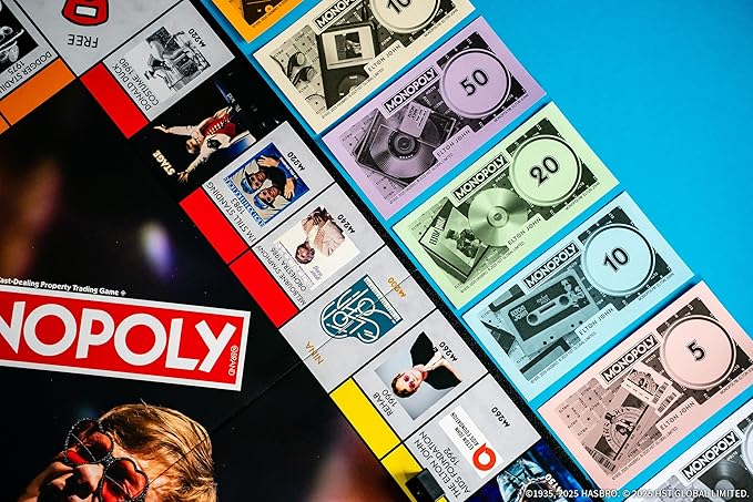 Monopoly: Elton John Play as Iconic Headgear Star Glasses &amp More Collect Legendary Career Moments Like Knighthood &amp Farewell Tour Officially Licensed Elton John Board Game