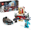 LEGO Marvel Black Panther Wakanda Forever King Namor’s Throne Room Building Kit 76213 Submarine Toy Building Set with 3 Marvel Mini Figures Great Gift for Kids Boys and Girls Age 7+ Years Old