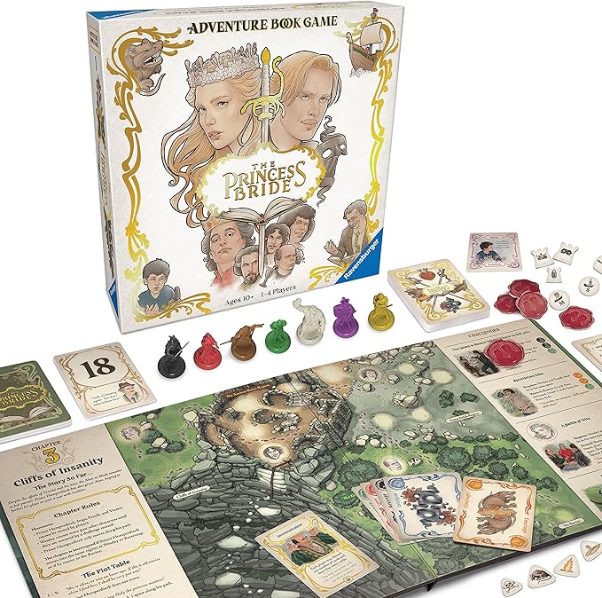 Ravensburger Princess Bride Adventure Book Game | Interactive and Engaging Gameplay for Fans of The Movie | for Ages 10 &amp Up