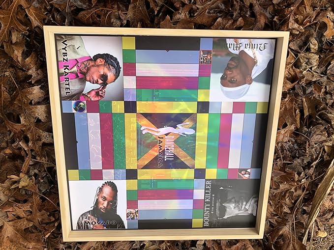 Jamaican Ludo Dancehall Again Edition (Ludi/Ludy/Loodi) | 24in x 24in Board Game | Family Game Night Activity | Fun Easy Multi-Player Entertainment | Ninjaman Bounty Vybz Kartel Gully God