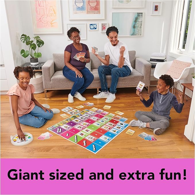The Game of Life Giant Edition Family Board Game Indoor/Outdoor Fun Game with Big Oversized Gameboard Cards Spinner for Adults and Kids Ages 8 and up
