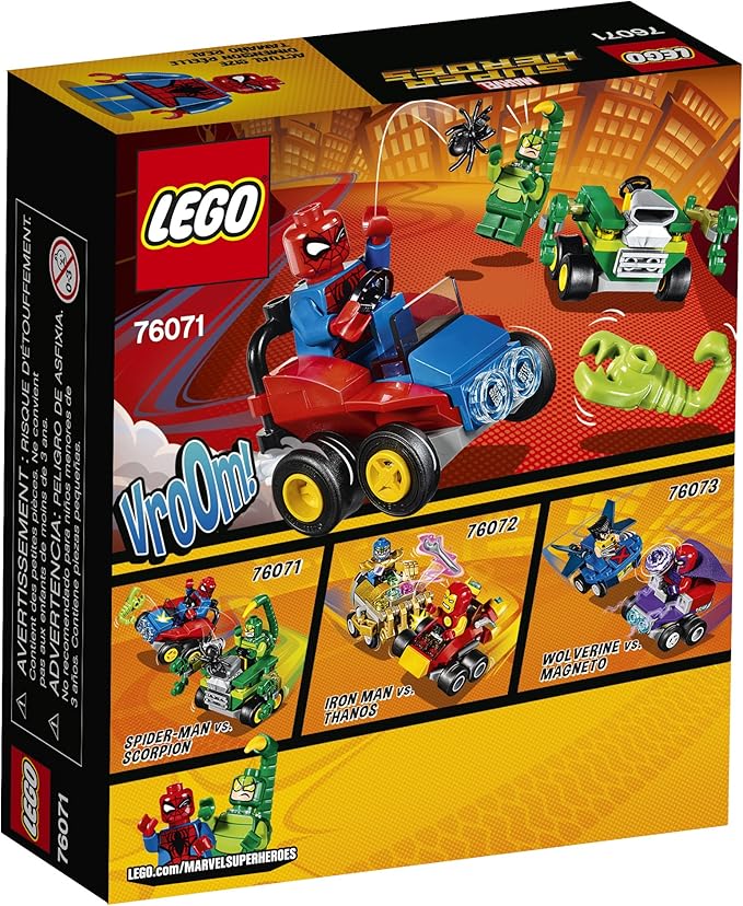 LEGO Super Heroes Mighty Micros: Spider-Man vs. Scorpion 76071 Building Kit