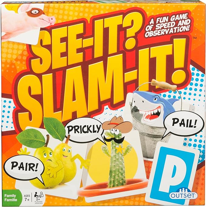 Outset Media - See It Slam It - A Fun Party Game of Speed and Observation