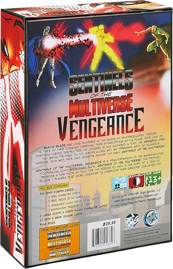 Greater Than Games Sentinels of The Multiverse: Vengeance
