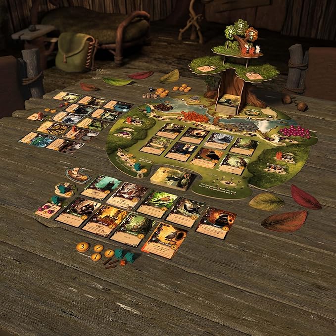 Everdell Collector’s Edition Board Game – Premium Strategy Worker Placement Game for Adults &amp Teens 1–4 Players Age 14+ Deluxe Fantasy Tabletop Game with Exclusive Content &amp Metal Tokens