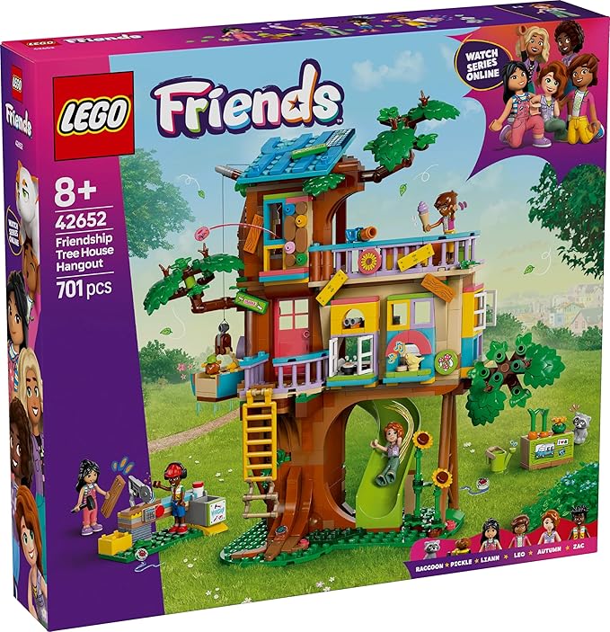 Lego 42652 Friendship Tree House Toy Toy Birthday Present Block Girls Boys Children 8 Years 9 10 Years Old Elementary School Pretend Play Pretend Play Play