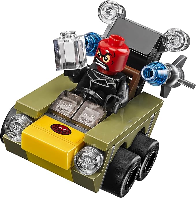 LEGO Super Heroes Mighty Micros: Captain America vs Red Skull 76065 Building Kit (95 Piece)