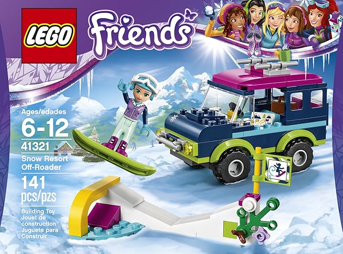 LEGO Friends Snow Resort Off-Roader 41321 Building Kit (141 Piece)