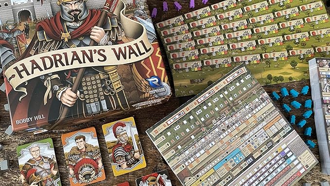 Renegade Game Studios: Hadrian's Wall Strategy Board Game 60 Minute Play Time 1 to 6 Players For Ages 12 and up