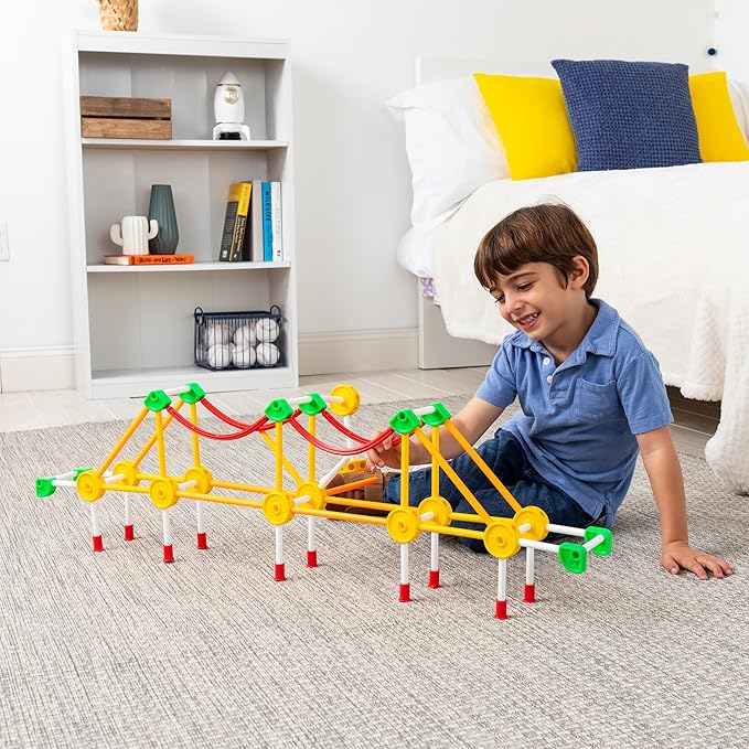 TINKERTOY 30 Model 200 Piece Super Building Set - Preschool Learning Educational Toy for Girls and Boys 3+ (Amazon Exclusive)