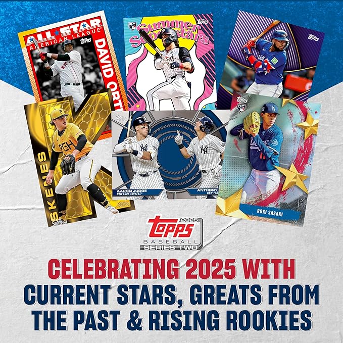 2025 Topps Baseball Series 2 - Factory Sealed - Value Box