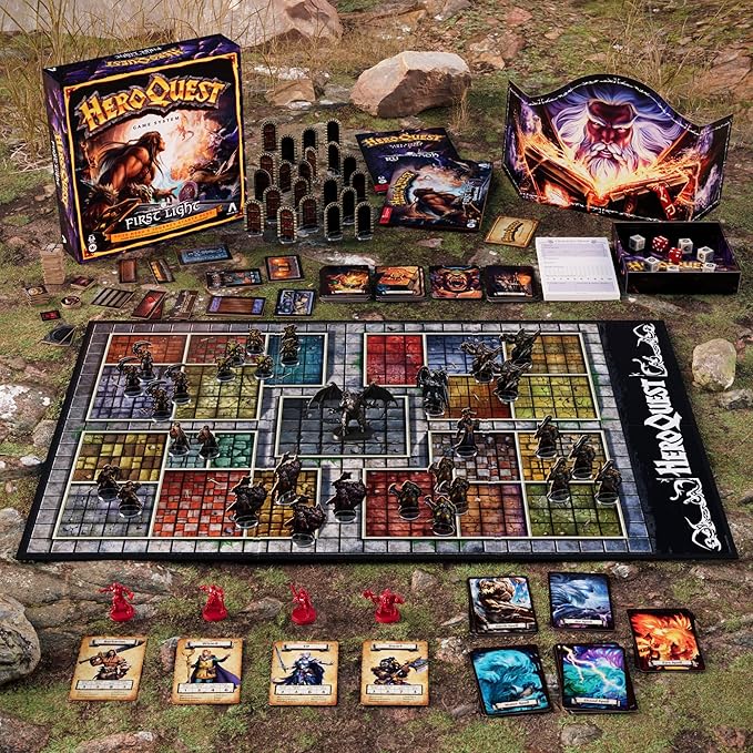 Avalon Hill HeroQuest First Light Game System Board Game - English Version