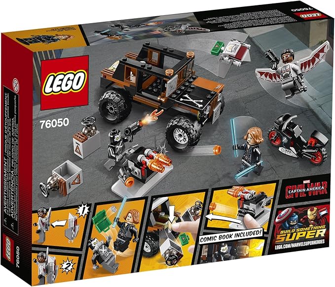LEGO Super Heroes Crossbones' Hazard Heist 76050 Building Kit (179 Piece)