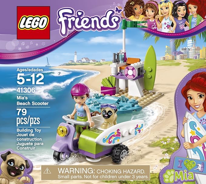 LEGO Friends Mia's Beach Scooter 41306 Building Kit