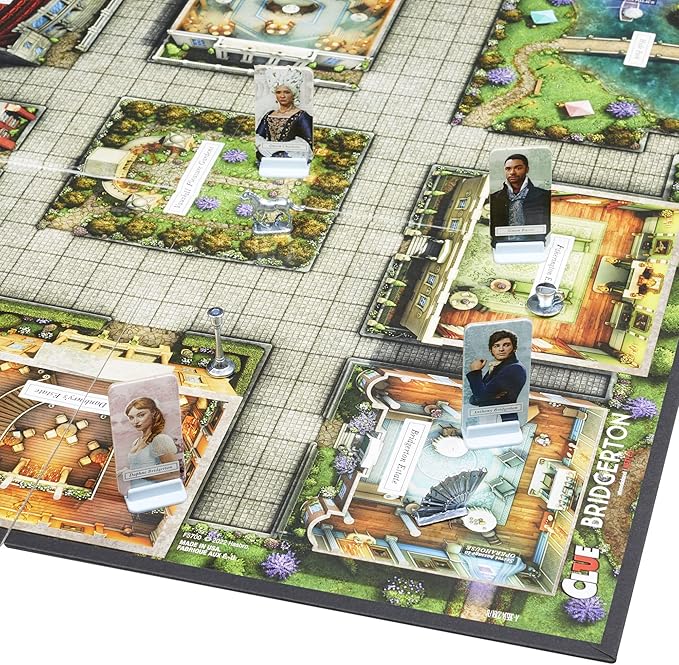 Hasbro Gaming Clue: Bridgerton Edition-BoardGame for Ages 17+Game for Bridgerton Fans for 3-6 Players Inspired by Shondaland's Original Series on Netflix