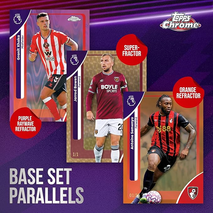 2026 Topps Chrome Premier League Soccer - Factory Sealed - Value Box