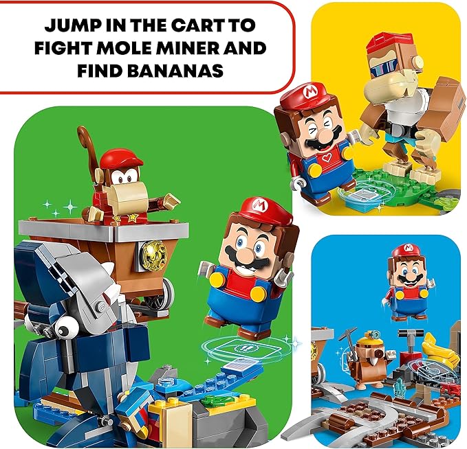 LEGO 71425 Super Mario Diddy Kongs Lorenritt – Erweiterungsset